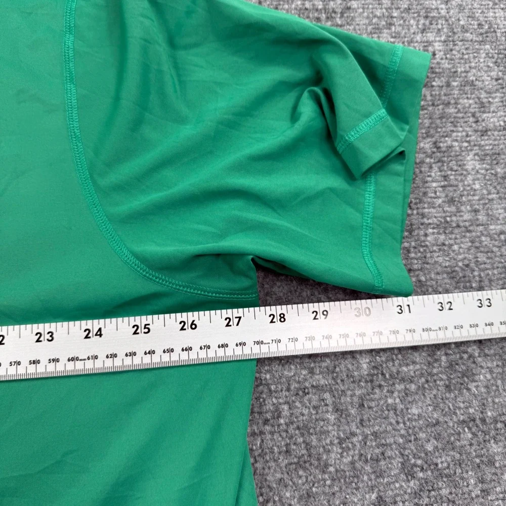 Adidas Golf Polo Shirt 3XL Green Aviara Puremotion Short‎ Sleeve Men's